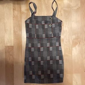 Plaid Mini Dress
